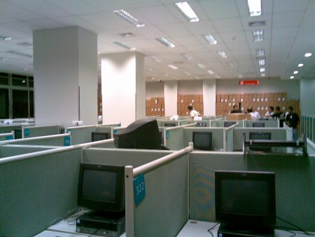 Montagem Call Center Contax - Janeiro 2007